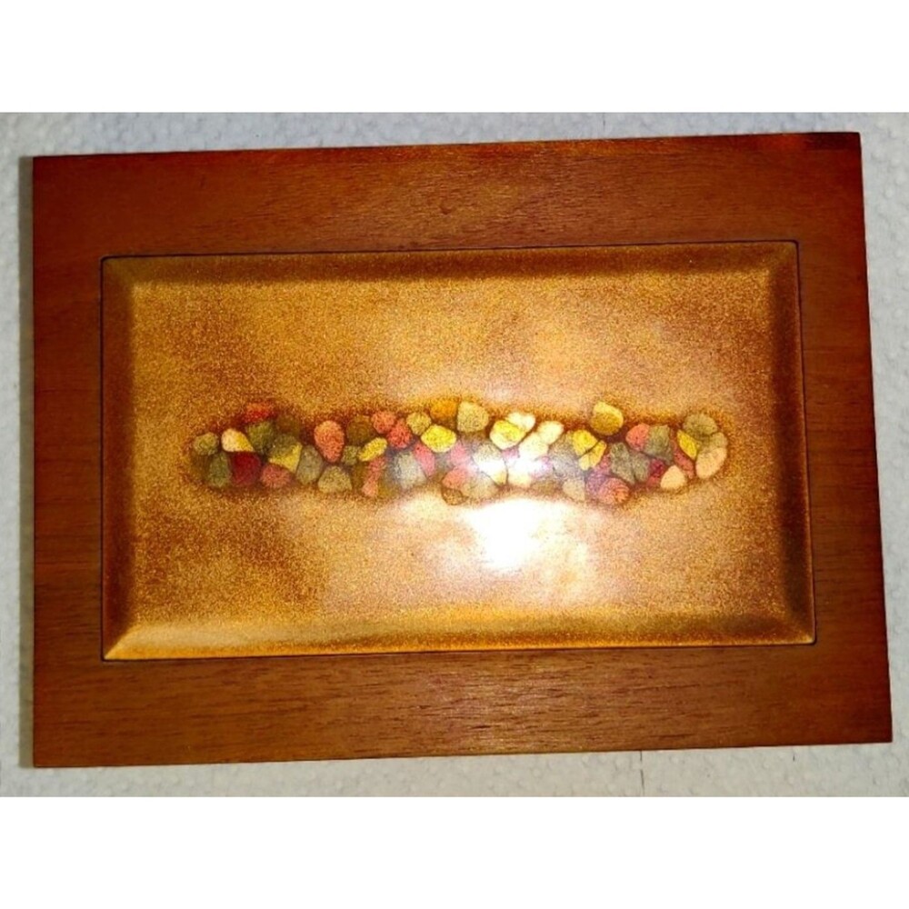 Vintage 1950s Bovano Box Enameled Copper w/ Arrco Playing Cards Sealed